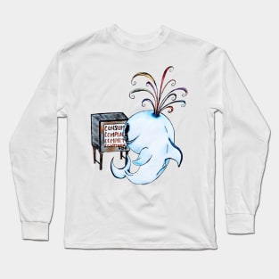 Yes whale Long Sleeve T-Shirt